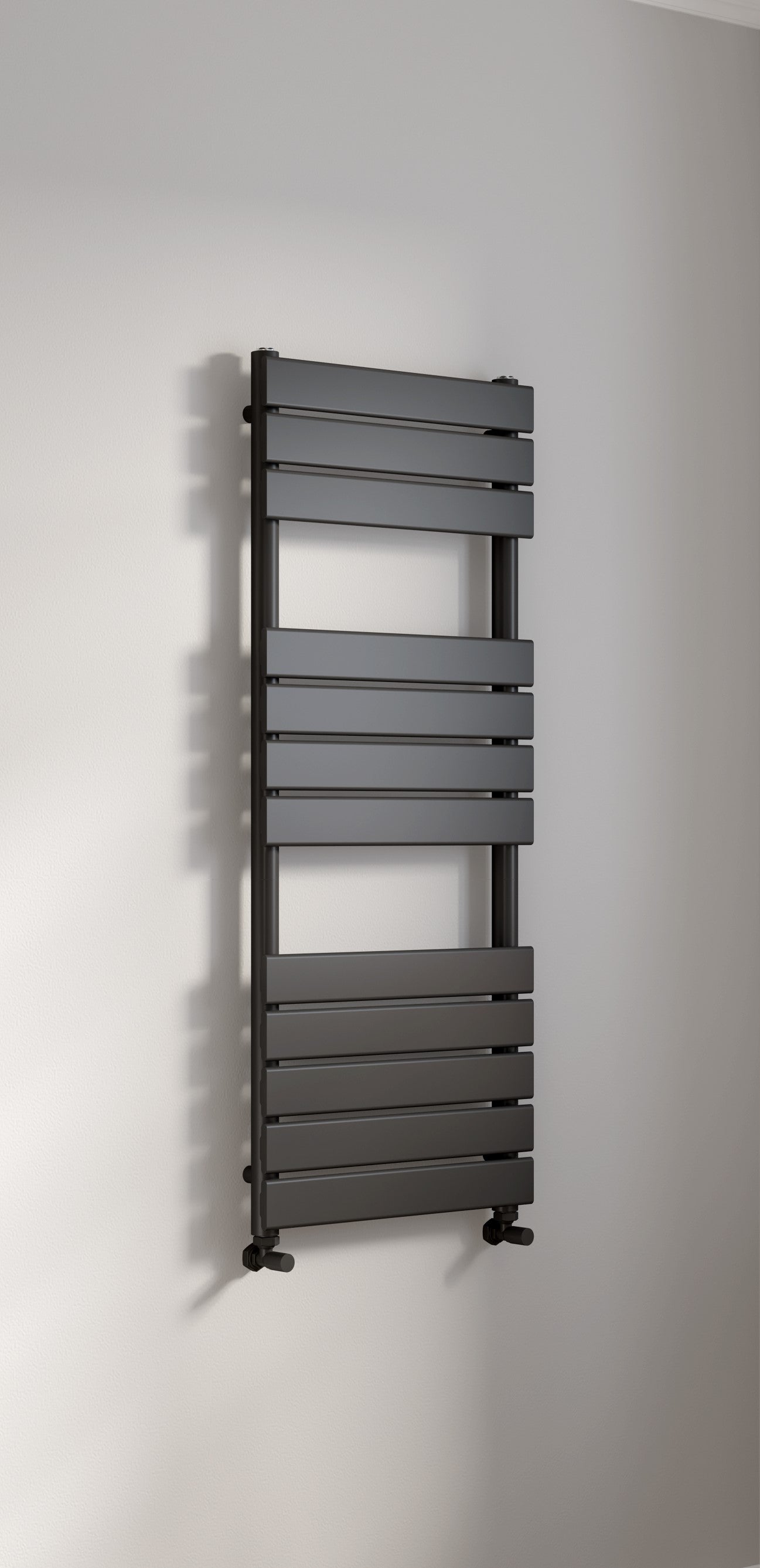 Stapler Anthracite Heated Towel Rail / BTU 2801