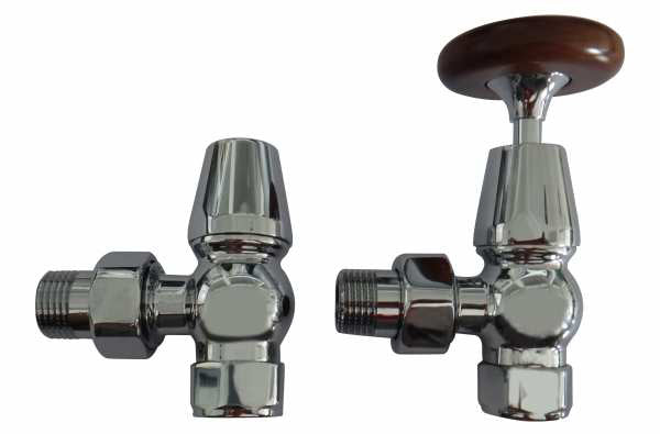 TRADITIONAL ANDGLED CHROME VALVE PACK